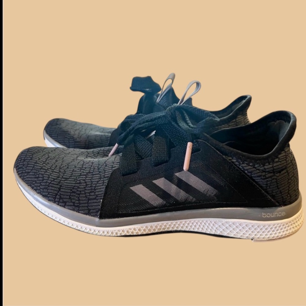 Adidas Black and Pink Athletic Shoes - Picture 2 of 3